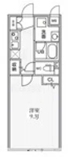 THE PALMS大島【4階】の間取り