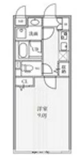 THE PALMS大島【3階】の間取り