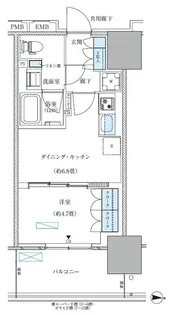 パークアクシス西大島コンフォートスクエア【4階】の間取り