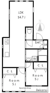 AILIビル【1階】の間取り