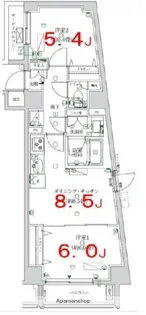 墨田区押上3丁目PJ【4階】の間取り