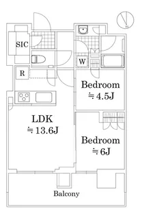 HARUMI FLAG PARK VILLAGE T棟【31階】の間取り