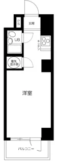 東京都中央区新川2丁目【マンション】の間取り