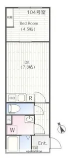 コーラルテラス南砂【5階】の間取り