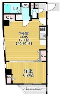 COURTYARD ASAKUSA【5階】の間取り