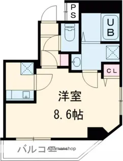 COURTYARD ASAKUSA【5階】の間取り