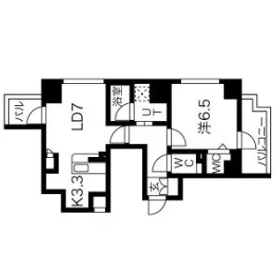 メイクスデザイン両国NORTH【11階】の間取り
