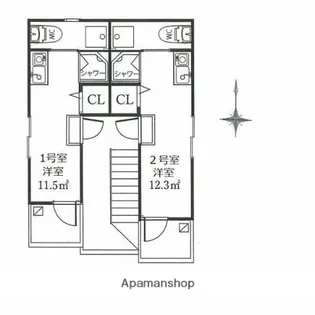 サークルハウス鐘ヶ淵【1階】の間取り
