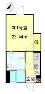CFジオーレ西小岩五丁目【3階】の間取り