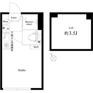 カサ・デ・アンジェラ【2階】の間取り