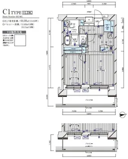メインステージ八広Ⅱ【9階】の間取り