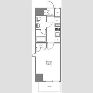 プレール・ドゥーク有明【8階】の間取り