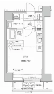 RELUXIA本所吾妻橋Ⅲ【2階】の間取り