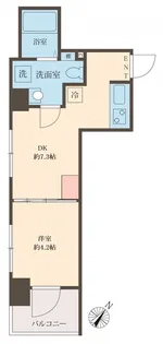 スフィア日本橋富沢町【3階】の間取り