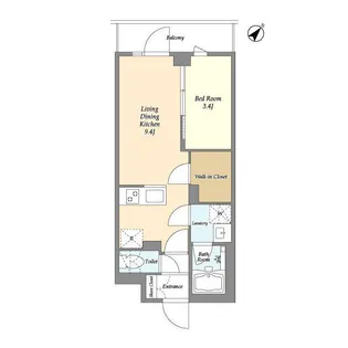 ドゥーエ曳舟Ⅱ【2階】の間取り