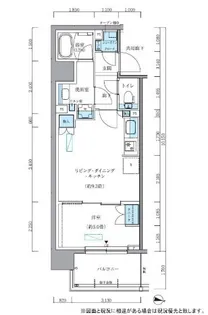 パークアクシス新大橋【10階】の間取り