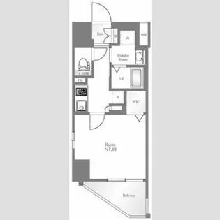 ESTEM COURT KAMEIDO TOKYO EAST【9階】の間取り