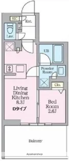 クレストコート東陽町【5階】の間取り