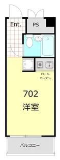 芝ハイツ【7階】の間取り