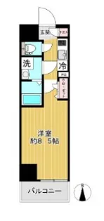 SHOKEN RESIDENCE亀戸【11階】の間取り