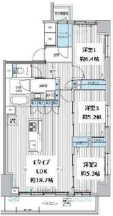 関寅ビル第10【7階】の間取り