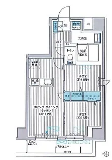Y’S本所【3階】の間取り
