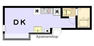 仮称・蛎殻町マンション【2階】の間取り