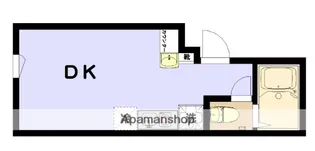 仮称・蛎殻町マンション【3階】の間取り