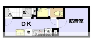蛎殻町マンション【A号室】の間取り