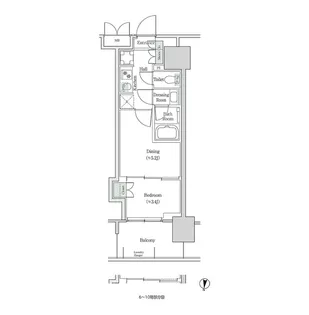 ブルックサイドレジデンス木場【3階】の間取り