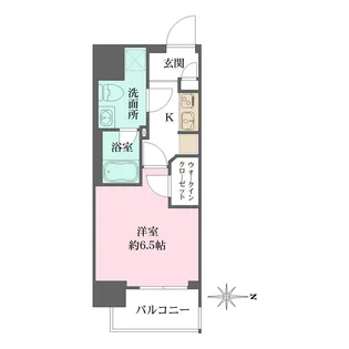 コスモリード亀戸【13階】の間取り