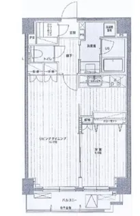 フュージョナル両国【3階】の間取り
