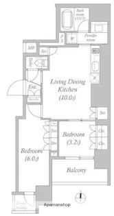 ACP RESIDENCE錦糸町【3階】の間取り