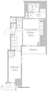 ACP RESIDENCE錦糸町【11階】の間取り
