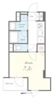 YHT押上【203号室】の間取り