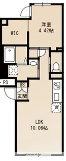 SKULD江東牡丹【2階】の間取り