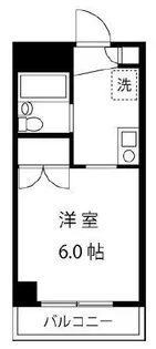シティーコート南青山【2階】の間取り