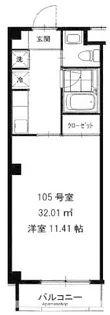 メープルⅢ【1階】の間取り