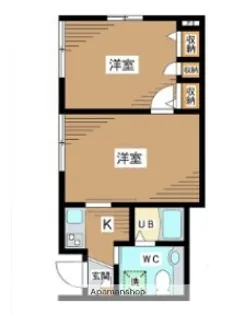 S K CUBE【1階】の間取り