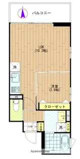 アリーチェ亀戸【5階】の間取り