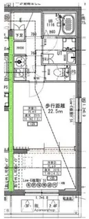 ラヴィエール住吉駅前【3階】の間取り