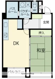 桜プレイス両国【2階】の間取り