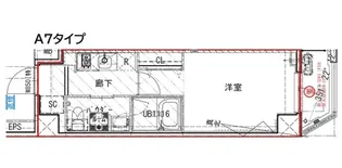 ESーGRANDE大島ガーデンテラス【3階】の間取り