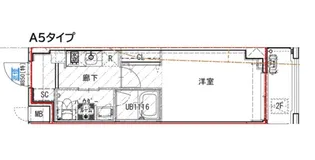 ESーGRANDE大島ガーデンテラス【6階】の間取り