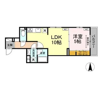 DーABANICO【2階】の間取り