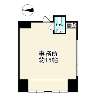 トマツビル【2F号室】の間取り