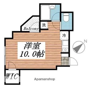 B−WALL神保町【5階】の間取り