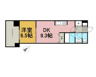 レジディア南千住【2階】の間取り