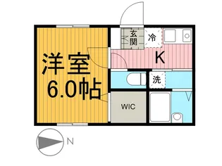 サニーコート野尻【2階】の間取り