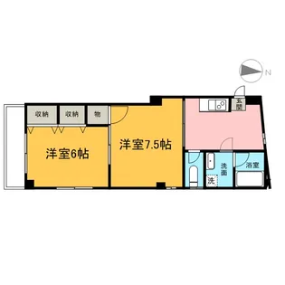 ロワジール【3階】の間取り